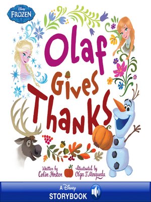 cover image of Olaf Gives Thanks